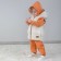 Beginning children's insulated kinderlitto "Country", height 80-86 cm, ivory color