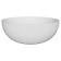 Haller shell Wave Round, round, white color, 40.5x40.5x14 cm