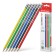 Chernographic pencil with Erichkrause "Classic 101", HB, Grifel D = 2.2 mm, plastic, hexagonal in the box, mix