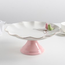 Ceramic Ceramic dessert stand, D = 25 cm