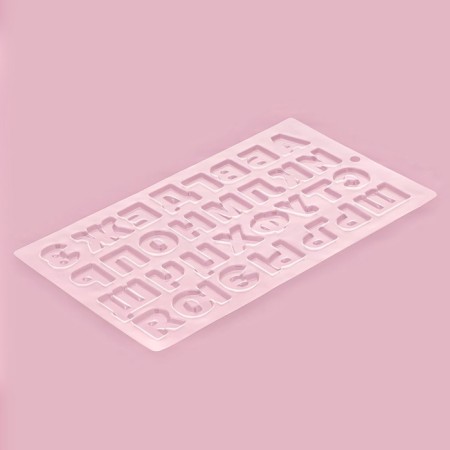 Mold Confectionery for decorating the baking "Alphabet", 35 × 20 cm-3