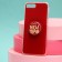 New Year's gift set, a case for a phone with a Happy New Year holder, on the iPhone 7, 8 Plus