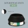 Border tape, 0.15 × 10 m, thickness 2 mm, plastic, black, kanta