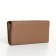 Women's wallet on magnets, brown color