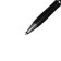Gift handle, ball "business" in a plastic case, rotary, black with silver inserts