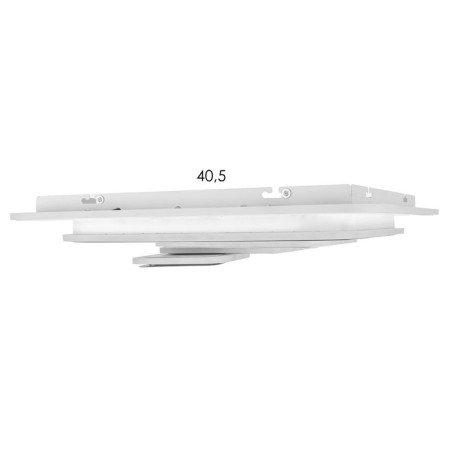 Luer with DPD "Squares" LED 160W Black-white-blue 49x49x10 cm-8