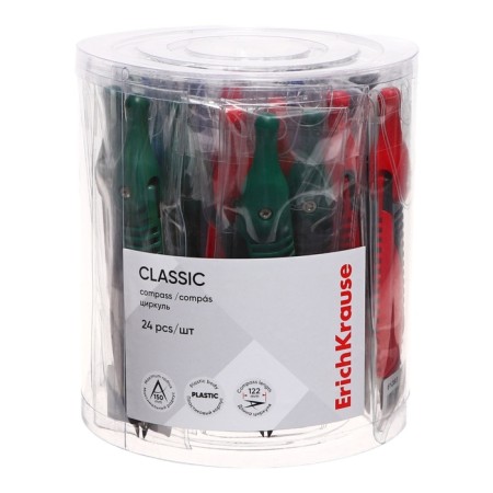 Circular Plastic Erychkrause "Classic", 122mm, PVC Czech, MIX-4