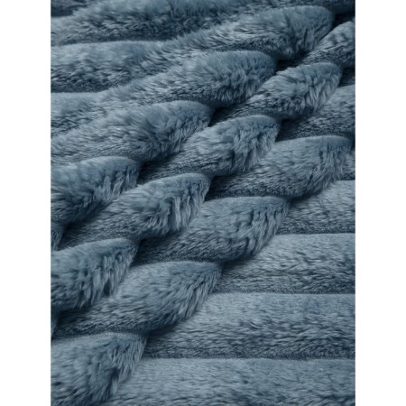 Texrepublic blanket, size 150x200 cm, blue color-3