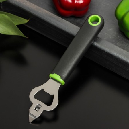 Knock Knock Dauline Lime, 18 × 4.5 cm, black-green color-2