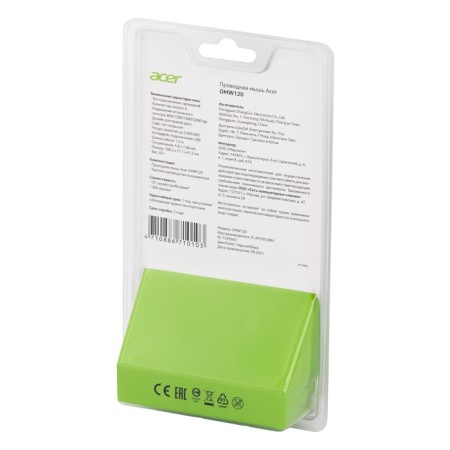Acer OMW120 Black Optical Mouse (2000DPI) USB (6but)-8
