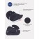 Boster car children's Rant Point5 Active Line, group 2/3 (15-36 kg), black color