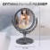The mirror is desktop, bilateral, with an increase, D mirror surface 9.7 cm, silver color