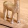 Souvenir "Deer" aluminum 9x8x14.5 cm