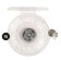 Inertial coil, plastic, diameter 6 cm, guide fishing lines, transparent color, 109