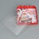 Box for confectionery with PVC lid "Fairytale New Year", 13 x 13 x 3 cm, New Year