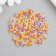 Glass glass 9/0 "Cylinders. Melange. Sunset" Gloss 450 gr