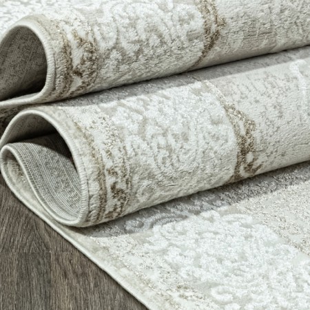 Rectangular carpet Durkar Rubi, size 200x290 cm, Cream/White color-3