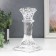 Glass of Glass for 1 candle "Rectangular column" transparent 16x8.6x8.6 cm