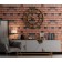 Wall clock, series: loft, "talent", discrete move, D-60 cm