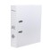 A4, 70 mm Metallic “White” folder, with arched mechanism, boumvinyl