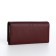 Women's wallet on a magnet, burgundy color