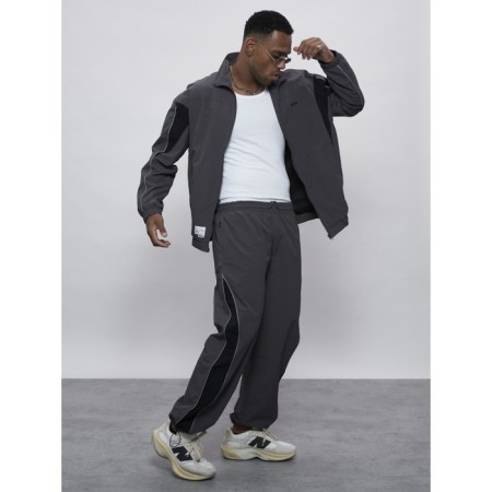 Sports suit men's, size 50, gray color-27