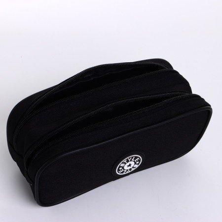Cosmetic bag 2x Style, 21*6*9.5, 2 Potod on lightning, black-2