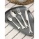 A set of cutting devices made of stainless steel Magistro Workshop, 4 objects, silver color