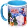New Year mug 350 ml, Mickey Mouse and Dragon