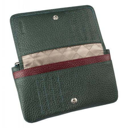 Purse with lightning, green-bearded color-1