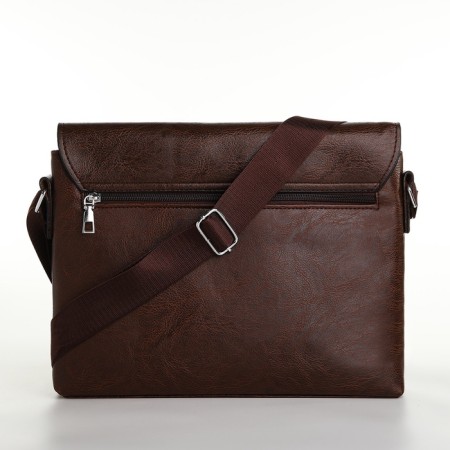 Male bag, brown color-2