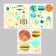 Sticker 3D Interior luminous space 90*30cm