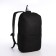 Youth backpack with a zipper, waterproof, 3 outer pockets, black color