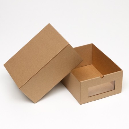 The box is drawn, brown, 25 x 19 x 11 cm-3