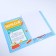 Folder with two A4 files "graduate" of a blue background, office