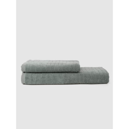 Trure-colored towel Sofi de Marko Freddie, 550 g, size 70x140 cm, dark green color-1