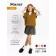 Vest for girls, height 146 cm, yellow color