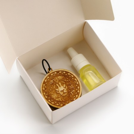 Gift set "Leo", car suspension with impregnation and flavor, 10ml-7