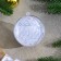 Christmas tree decoration for coloring “Gift” Size: 8 cm; 2 pcs., Brush