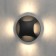 Elektrostandard, STEP 3 LED 3 W, 53X63X63 mm, IP65, black color, black