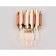 Wall lamp with crystal Ambrella Light, Traditional, Tr5294, E14, Color Pink Gold, Gold