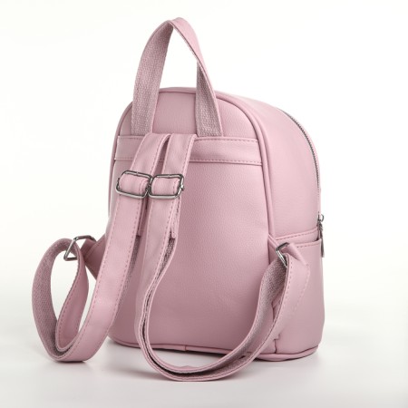 Women's backpack on lightning, pink color-2