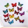 Magnet Plastic "Butterfly" mix 9.5x8.5 cm