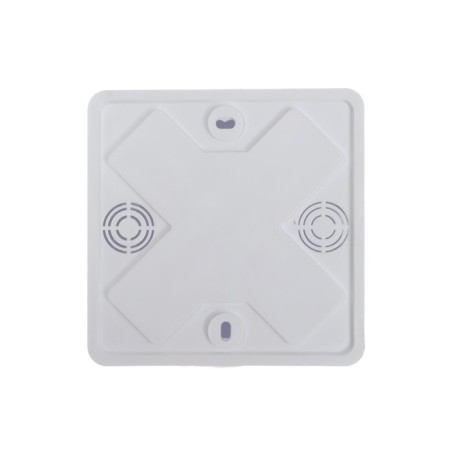 Dressing box for the cable channel Ural Pak, 100x100x50, IP 40, White, KR-513190100-024-2
