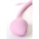 Vaginal ball, silicone, pink color, d 3 cm