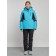 Ski costume female winter, size 46, blue color