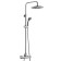 Shower system Wasserkraft A13302, tropical shower, thermostat, hand watering can, chrome