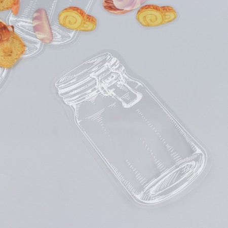 Stickers for creativity "Baking in a bank" set of 35 pcs 14x7.2 cm-1