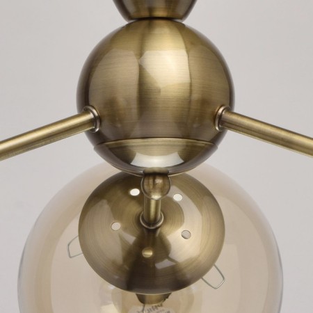 Chase "Olivia", 3x60W E14, brass color-3
