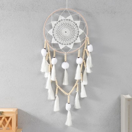 Dreams "Lace with beads and tassels" mix 65x20 cm